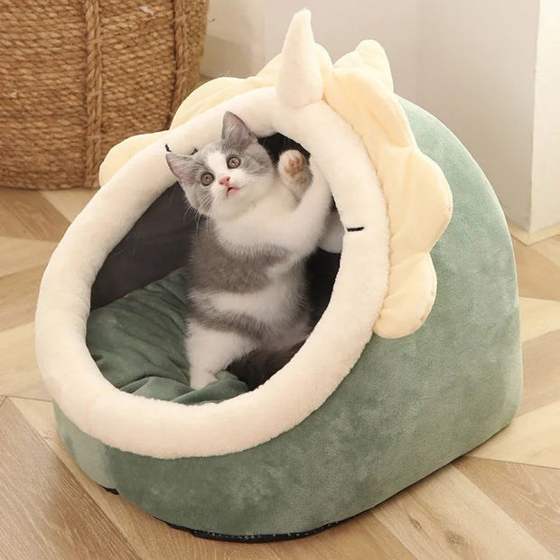 FLUFFY CAT BED – CUTE ANIMAL DESIGNS